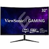 ViewSonic 32" VX3218-PC-MHD Curved FHD LED Monitor - HDMI / DisplayPort / Speaker