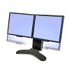 Ergotron LX Dual Display Lift Stand - Up to 24-inch LCD - Black 33-299-195