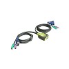 IOGEAR GCS62 MiniView 2-Port Micro KVM Switch - PS/2