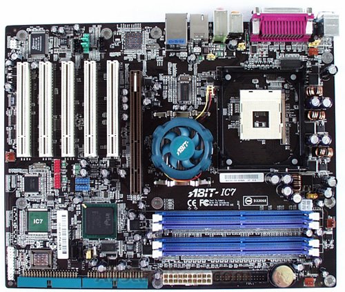 Abit IC7 i875P P4 ATX Audio 1394 SATA RAID AGP8X Discontinued