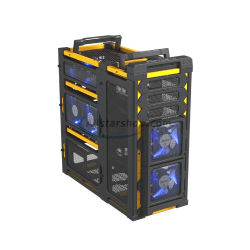 Antec LanBoy Air Yellow LanBoy Air Modular Mid-Tower Gaming