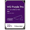 WD Purple Pro 22TB 7200RPM 512MB Buffer SATA 6Gb/s 3.5" Surveillance HDD