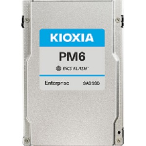 Kioxia PM6-R Enterprise 7.68TB SAS 24Gb 2.5