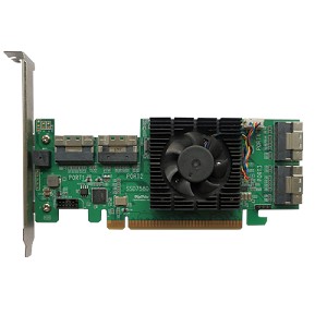 HighPoint SSD7580A 8x U.2 NVMe PCIe 4.0 x16 RAID Controller