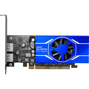 AMD Radeon PRO W6400 4GB GDDR6 PCIe 4.0 Graphics Card - 2x DP