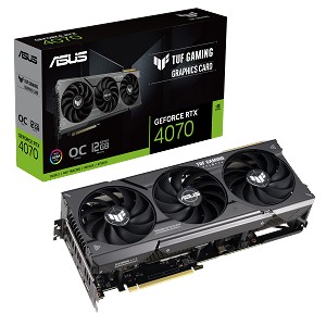 Asus TUF Gaming GeForce RTX 4070 OC Edition 12GB GDDR6X PCIe 4.0 Video Card