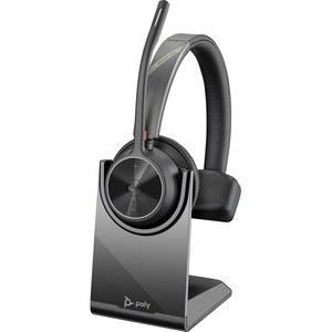 Poly Voyager 4310-M Microsoft Teams Headset with charge stand (USB-A)