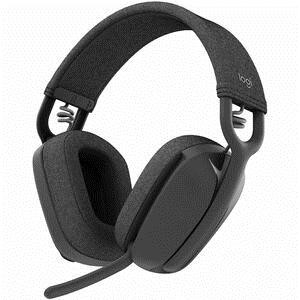 Logitech Zone Vibe 100 Lightweight Wireless Over-Ear Noise Canceling Headphones - Graphite