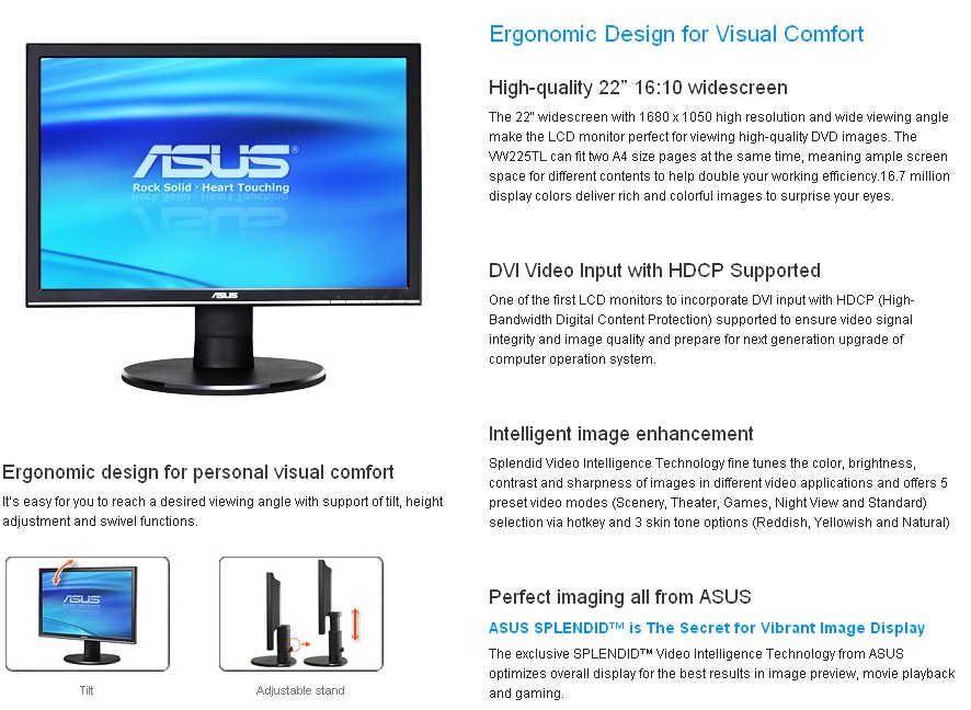Asus VW225TL 22\