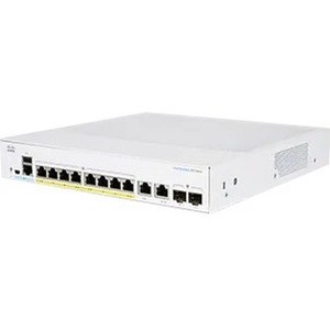 Cisco Business 350 CBS350-8FP-E-2G 8x PoE+ / 2x SFP Gigabit PoE Switch