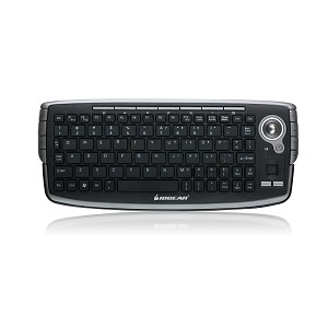 IOGEAR GKM681R USB RF Wireless Mini Keyboard with Optical Trackball and Scroll Wheel