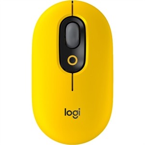 Logitech POP Bluetooth Wireless Mouse - Blast Yellow