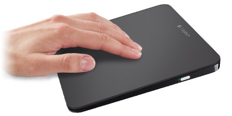 LOGI T650 WIRELESS TOUCHPAD WIN8 COMPATIBLE Wireless Optical USB Logitech Wireless Rechargeable Touchpad T650 Radio Frequency