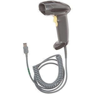 Symbol LS4208 kit Handheld Bar Code Scanner w/ 9ft Coiled USB Cable (Black) LS4208-SBZU1200ZR