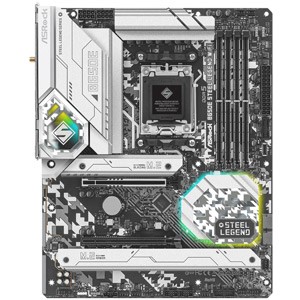 ASRock B650E STEEL LEGEND WIFI AMD B650E Socket AM5 ATX Motherboard