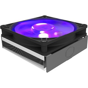 Cooler Master MasterAir G200P Low-Profile 2 Heat Pipe Cooler With RGB Fan