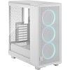 Fractal Design Epoch Mid Tower Case - White TG RGB Clear