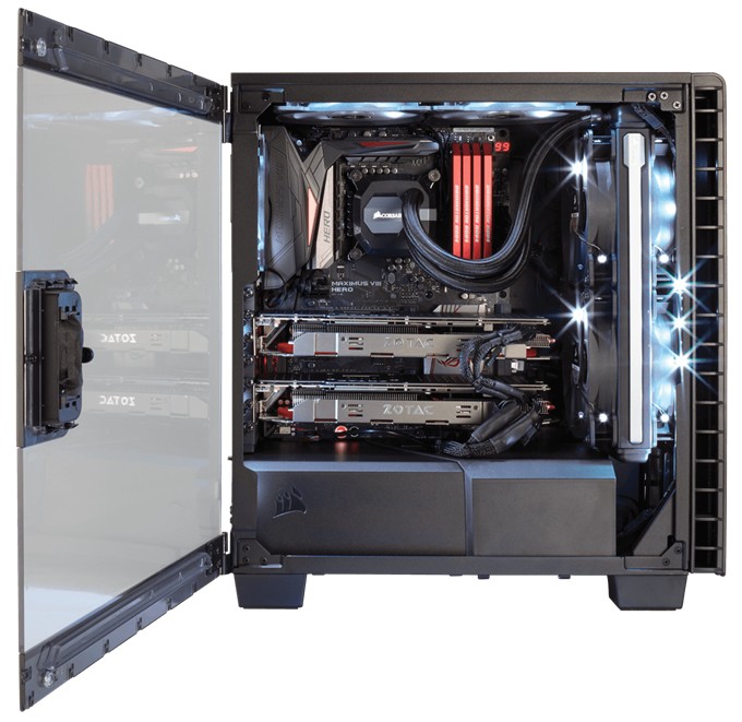 Corsair CC-9011081-WW Carbide Clear 400C Compact Mid tower Case