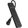 Belkin 6-Outlet Surge Protector - 6 ft cord rotating plug