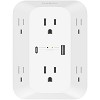 Belkin 6 Outlet Wall Surge Protector with USB-C and USB-A