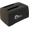 SIIG SC-SA0J12-S1 2.5-inch & 3.5-inch Black SuperSpeed USB 3.0 to SATA 3Gb/s Dual Docking
