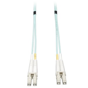 Tripp Lite Fiber Optic 10Gb Duplex MMF 50/125 OM3 LSZH Patch Cable (LC/LC) - 1m