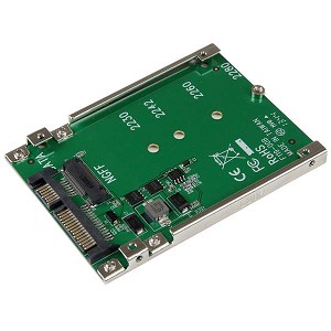 StarTech M.2 NGFF SSD to 2.5in SATA Adapter Converter