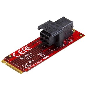 StarTech U.2 (SFF-8643) to M.2 PCIe x4 Adapter Card