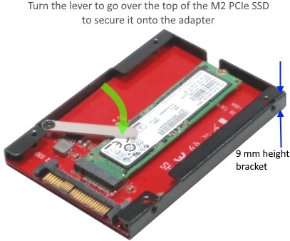 StarTech.com U.2 to M.2 Adapter - for 1 x U.2 PCIe NVMe SSD - M.2 PCIe x4  Host Interface - U.2 SSD - M.2 PCIe Adapter - U.2 Drive (M2E4SFF8643) -  interface adapter - SAS - M.2 Card - M2E4SFF8643