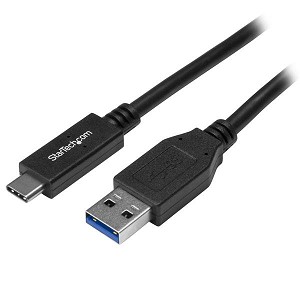 StarTech USB-C 3.1 to USB-A 3.1 10 Gbps M/M Cable - 0.5m / 1.5 ft