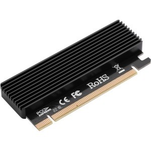 SIIG Full Speed M.2 NVMe SSD to PCIe Adapter with Heatsink