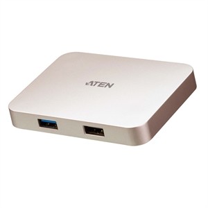 Aten USB-C Ultra 4K Gaming Mini Dock with Power Pass-through