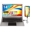 GrowCube Portable Monitor with Keyboard,14inch 1080P FHD Lapdock