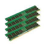 Kingston 16GB KIT (4x4GB) DDR3-1333 CL9 240-pin STD Height DIMM (Retail) KVR1333D3N9HK4/16G